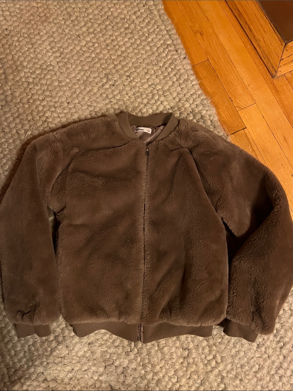 Epic Threads Plush Puffer Jacket - Chocolate Brown
